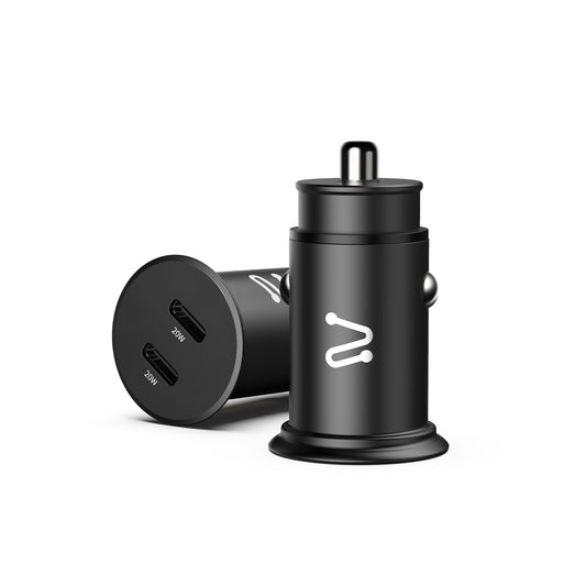 Aergiatech 2PCS 40W USB C Car Charger