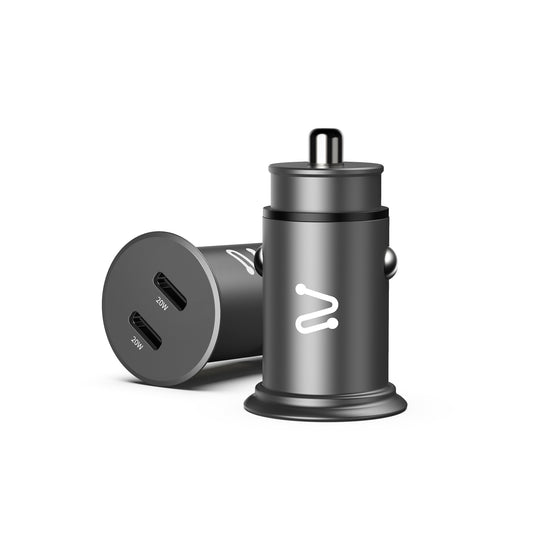 Aergiatech 2PCS 40W USB C Car Charger