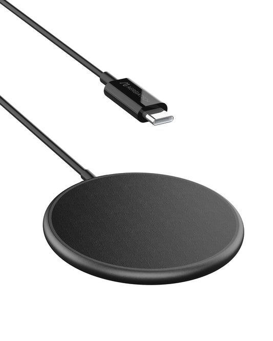 Aergiatech 15W Max Fast Wireless Charging Pad(Black)