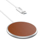 Aergiatech 15W Max Fast Wireless Charging Pad（Brown）